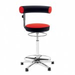 Sanus® -Gesundheitsstuhl Hochstuhl LH Sanus-Hochstuhl-LH rot (Zoom)