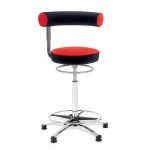 Sanus® -Gesundheitsstuhl Hochstuhl LF Sanus-Hochstuhl-LF rot (Zoom)