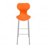 Mahosi Hochstuhl, Kunststoffsitzschale Mahosi Hochstuhl orange (Zoom)