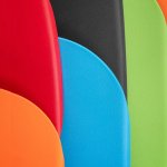 Mahosi Hochstuhl, Kunststoffsitzschale Kunststoffsitzschalenfarben  (Zoom)
