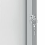 Nobo Premium Plus Schaukasten Außenbereich Sicherheitsschloss (Zoom)