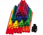 Betzold Boomwhackers Gruppensatz mit Röhren, 39 Stück Boomwhackers Gruppensatz mit Röhren (Zoom)