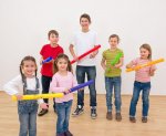 Betzold Boomwhackers Gruppensatz mit Röhren, 39 Stück Boomwhackers Gruppensatz mit Röhren (Zoom)