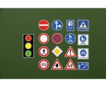Betzold Verkehrszeichen-Satz für die Tafel Verkehrszeichen-Satz für die Tafel (Zoom)