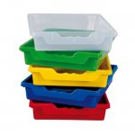 Conen Ergo Tray Regal mit 6 hohen Boxen praktische ErgoTray Boxen in vielen Farben (Zoom)