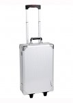 Legamaster Moderatorenkoffer Professional Travel Stabiler Alu-Koffer mit Rollen und ausziehbarem Griff (Zoom)