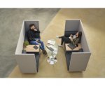 Betzold Soft-Seating BE SOFT Doppelsitzer mit Tisch, grau Soft-Seating BE SOFT Doppelsitzer mit Tisch, grau (Zoom)