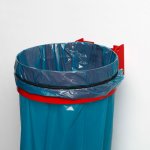 VAR Müllsack-Wandhalterung ohne Deckel Müllsack-Wandhalterung ohne Deckel in rot (Zoom)