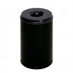 VAR Papierkorb, feuersicher, 50 Liter Papierkorb, feuersicher, 50 Liter, schwarz (Zoom)