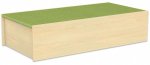 EduCasa Podest - Rechteck 150 x 75 cm Birke hell, limette (Zoom)