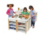 Betzold Küchen-Block-Regal für Kinderküche Küchen-Block-Regal für Kinderküche (Zoom)