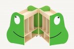Wisdom Bücherkiste Frosch, fahr- & klappbar Bücherkiste Frosch, fahr- & klappbar (Zoom)