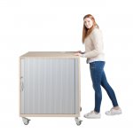 Conen Medienwagen mit Rollo, fahrbar