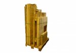 Baumann + Trapp Spielhaus Kiosk Lieferung auf Palette als Bausatz (Zoom)