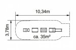 U3-Spielkombi Eisenbahn Platzbedarf (Zoom)