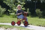 Winther VIKING Dreirad klein solides Fahrgestell mit Abmessungen für 2-4 jährige Kinder (Zoom)
