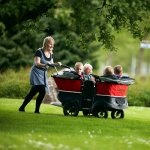 Winther Turtle Kinderbus de Luxe für 4 Kinder sicheres Transportfahrzeug (Zoom)