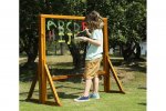 Wisdom Outdoor-Maltafel, transparent  ideal für Rollenspiele zum Theam Schule oder Malen im Freien (Zoom)