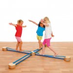 Erzi Slackspot Cross innovatives Balance-System für den Indoor-Bereich, schon für Kleinkinder (Zoom)
