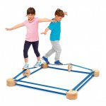 Erzi Slackspot Trail innovatives Balance-System für den Indoor-Bereich, schon für Kleinkinder (Zoom)
