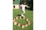 Wisdom Outdoor Balancierpfad, 12-teilig  umfangreiches Balancier-Set zum Training von Gleichgewicht und Wahrnehmung (Zoom)
