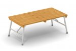 Wisdom Outdoor-Tisch 150 cm, klappbar gut mit den passenden Bänken zu kombinieren (Zoom)