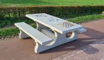 HeBlad Multi-Spieltisch Beton Standard