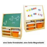 Wisdom Regalkombination mit Kreidetafel und Magnetboard