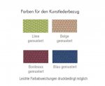 Betzold Hochstuhl essBAR lieferbare Farben für das Kunstleder (Zoom)