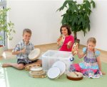 Betzold Musik Klassen-Trommel-Set Musik Klassen-Trommel-Set in Aktion (Zoom)