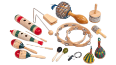 Betzold Musik Latin-Set für dauerhaften Hintergrund-Sound Set bestehend aus 13 Instrumenten (Zoom)