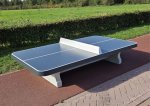 HeBlad Tischtennistisch Beton niedrig, abgerundet