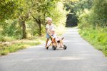 TopTrike Buggy breites Fußbrett zum sicheren Aufstellen der Füße während der Fahrt  (Zoom)