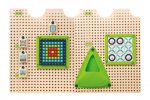 beleduc PLUG it Tic Tac Toe und Steckspiel Set