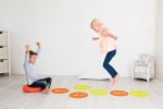 beleduc Stepping Stones - Set spielerisches Training von Motorik, Körper-Balance und Koordination (Zoom)