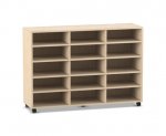 Flexeo Regal, 3 Reihen, 15 Fcher