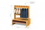 Wisdom Outdoor-Garderobe Abmessungen (Zoom)