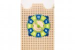beleduc PLUG it Uhr & Aktionsfolien Set Uhr mit Holzzeiger und Ziffernblatt-Folie (Zoom)