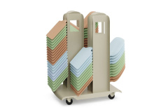 Trolley f�r mobilen Sitztisch