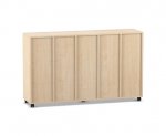 Flexeo Regal, 5 Reihen, 20 kleine Boxen, 5 Fächer oben  (Zoom)