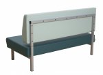 Betzold essBAR Lounge Sofa stabiles Stahlgestell mit bequemem Sitz- und Rückenpolster  (Zoom)