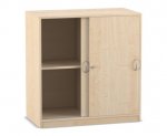 Flexeo Schiebetrenschrank, 4 Fcher, Mittelwand, Breite 94,4 cm