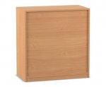 Flexeo Schiebetürenschrank, 4 Fächer, Mittelwand, Breite 94,4 cm  (Zoom)