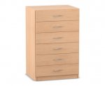 Flexeo Schrank, 6 kleine Schubladen, Breite 64,1 cm  (Zoom)