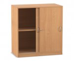 Flexeo Schiebetürenschrank, 2 Fächer  (Zoom)