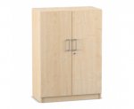 Flexeo Drehtüren-Schrank, 3 Fächer = 3 Ordnerhöhen  (Zoom)