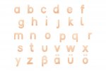 Dusyma BuchstabenRiesen Kleinbuchstaben