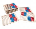 Betzold Rechenrahmen aus treeNside-Material, ZR bis 100 mit Aufbewahrungsbox  (Zoom)
