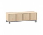 Flexeo Regal PRO, Stahlrahmen, 4 Reihen, 12 Boxen Gr. S  (Zoom)