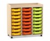 Flexeo Regal PRO, 3 Reihen, 24 ...